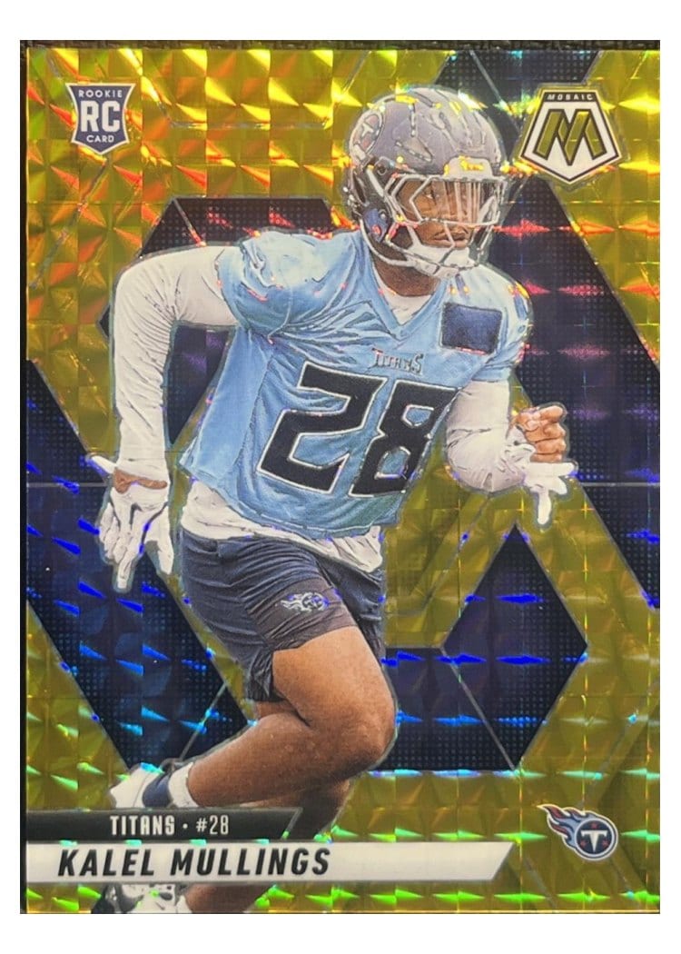 2025 Panini Mosaic Base Set Kalel Mullings #390 card