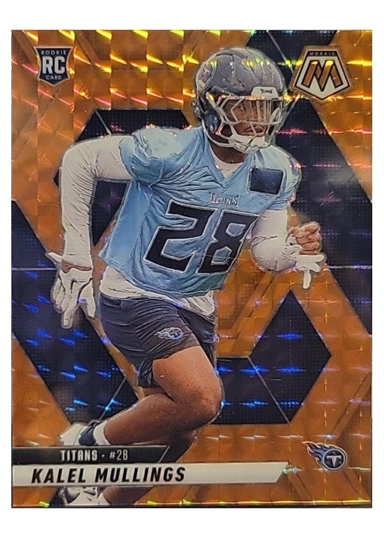 2025 Panini Mosaic Base Set Kalel Mullings #390 card