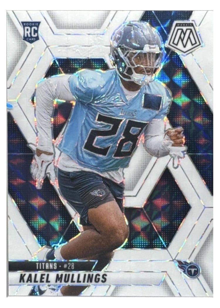 2025 Panini Mosaic Base Set Kalel Mullings #390 card