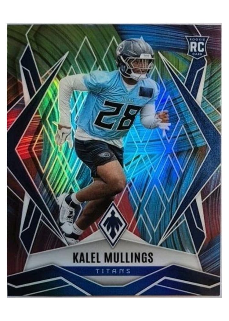 2025 Panini Phoenix Base Set Kalel Mullings #205 card