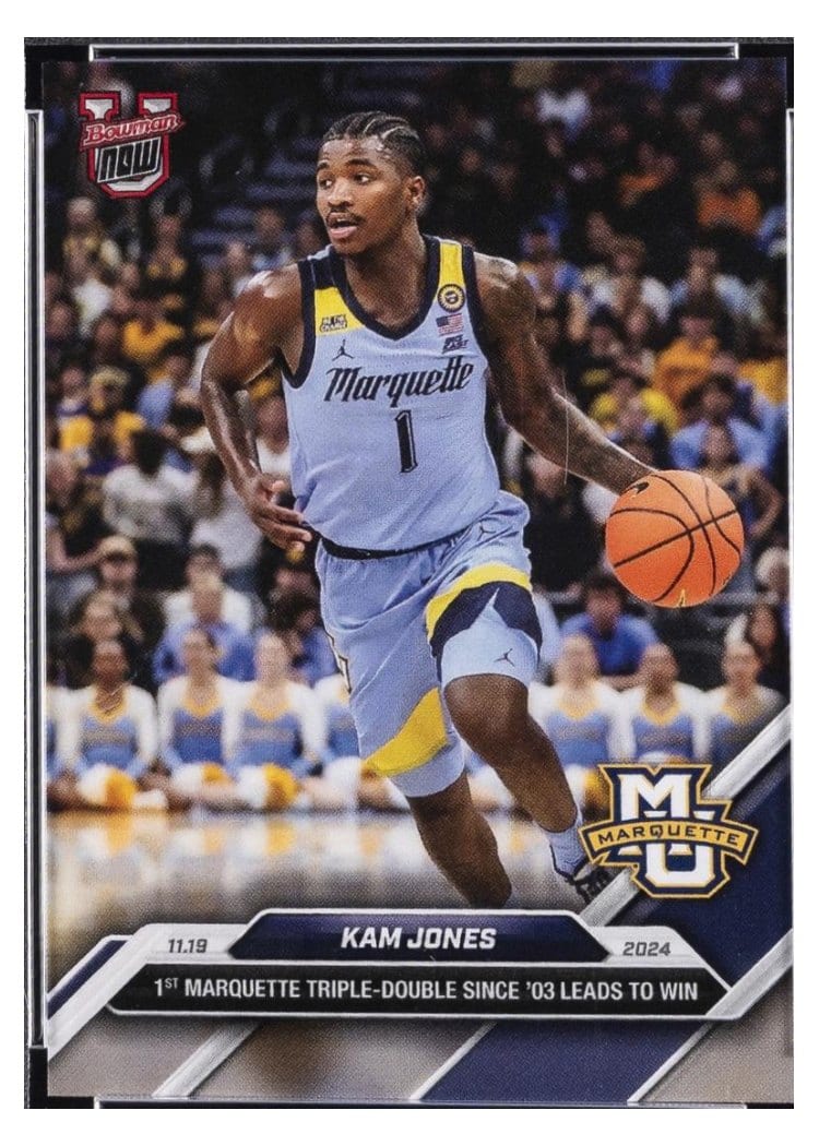 2024-25 Bowman U Now Base Set Kam Jones #14 card