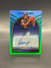2025-26 NBA Hoops 1989 Hoops Signatures Kam Jones #89S-KJ card