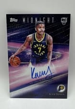 2025-26 Topps Midnight Rookie Horizon Signatures Kam Jones #RHS-KJO card