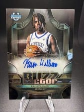 2025-26 Bowman Buzz Factor Autographs Kam Williams #BZA-KW card