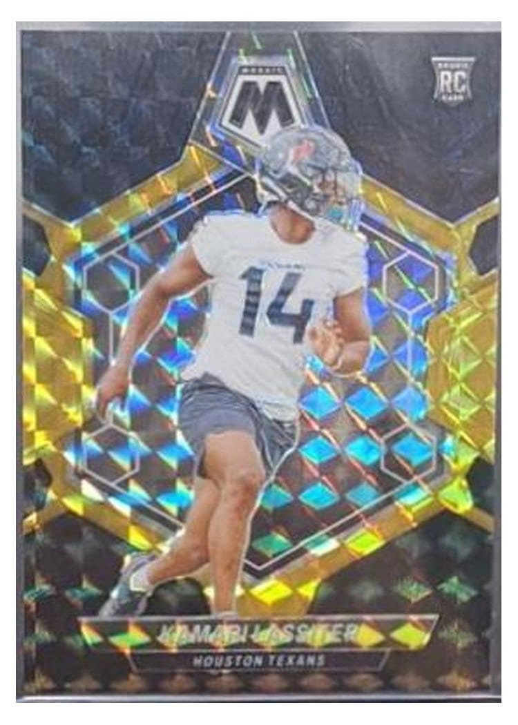 2024 Panini Mosaic Base Set Kamari Lassiter Black Gold Choice #342 card
