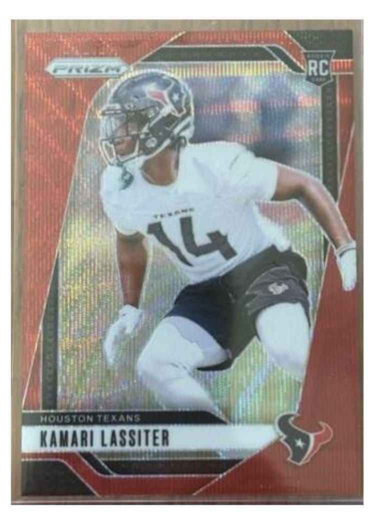 2024 Panini Prizm Base Set Kamari Lassiter Red Wave #360 card