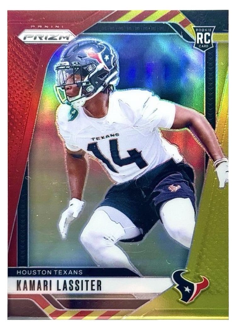 2024 Panini Prizm Base Set Kamari Lassiter #360 card