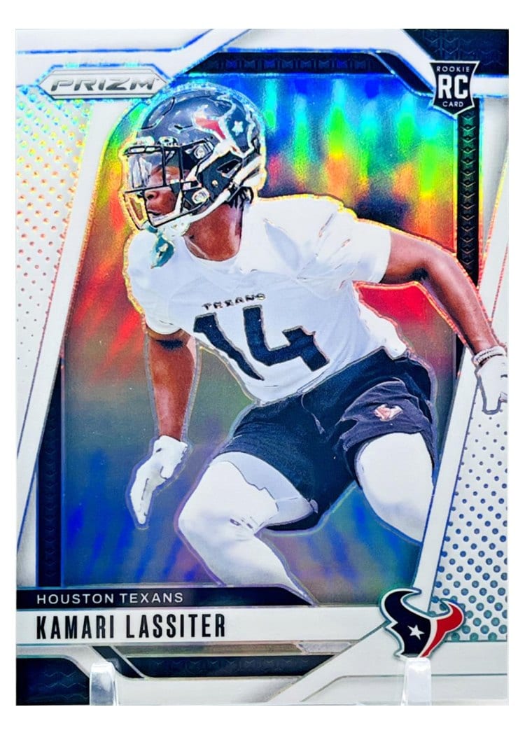 2024 Panini Prizm Base Set Kamari Lassiter White #360 card