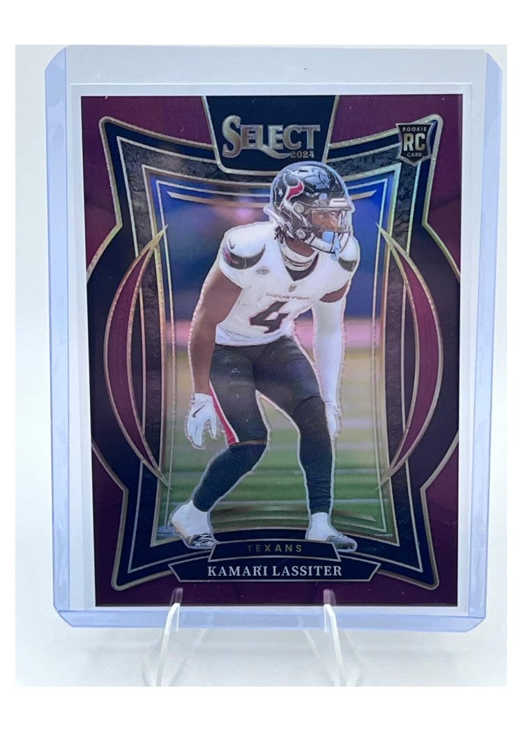 2024 Panini Select Base Set Kamari Lassiter Maroon Prizm #77 card