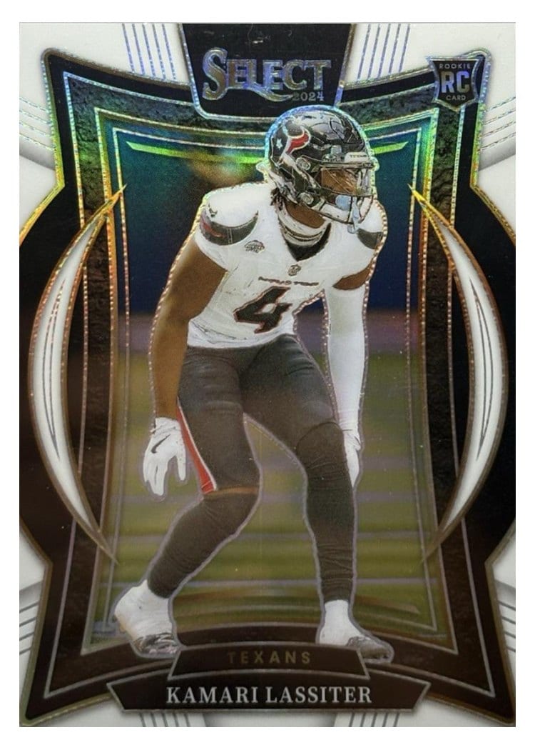 2024 Panini Select Base Set Kamari Lassiter White Prizm #77 card