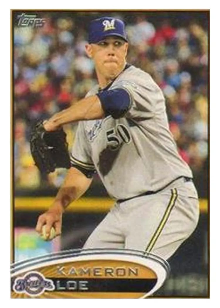 2012 Topps Update Kameron Loe #US108 card