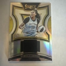 2025 Panini Select WNBA Selective Swatches Kamilla Cardoso #8 card