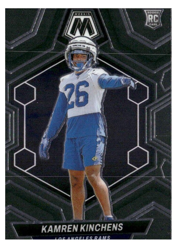 2024 Panini Mosaic Base Set Kamren Kinchens #379 card