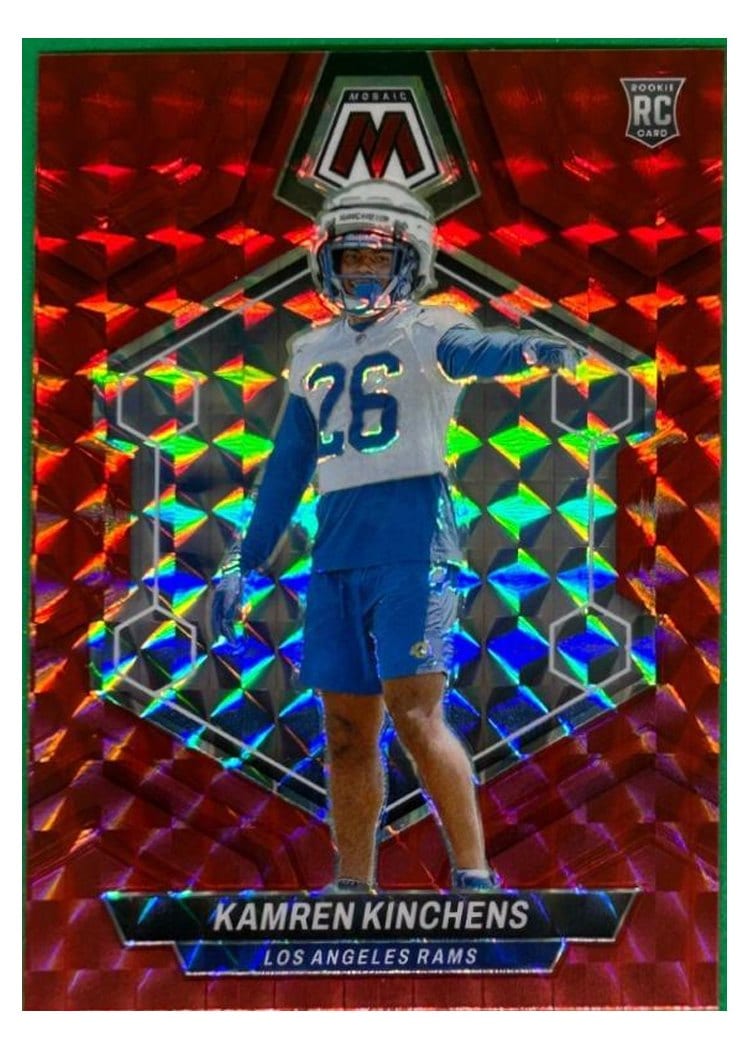 2024 Panini Mosaic Base Set Kamren Kinchens #379 card