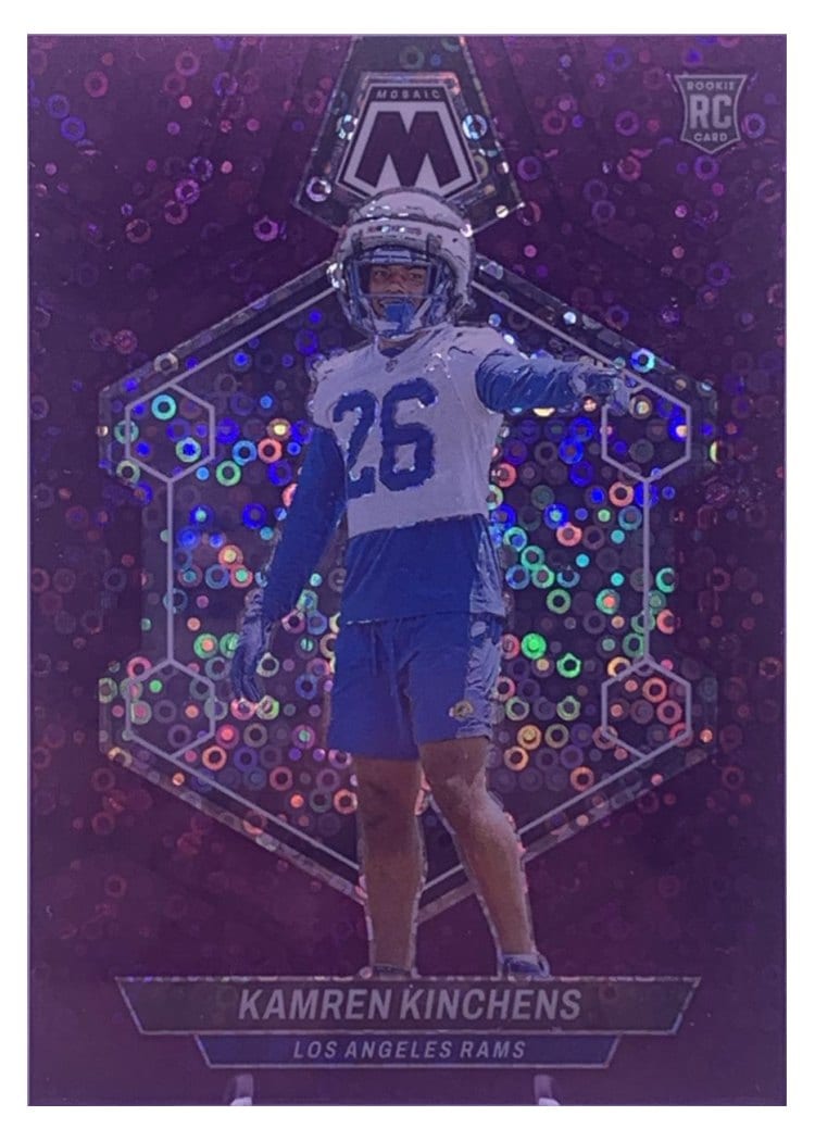 2024 Panini Mosaic Base Set Kamren Kinchens #379 card