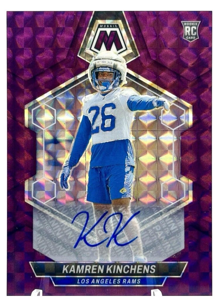 2024 Panini Mosaic Base Set Kamren Kinchens #379 card