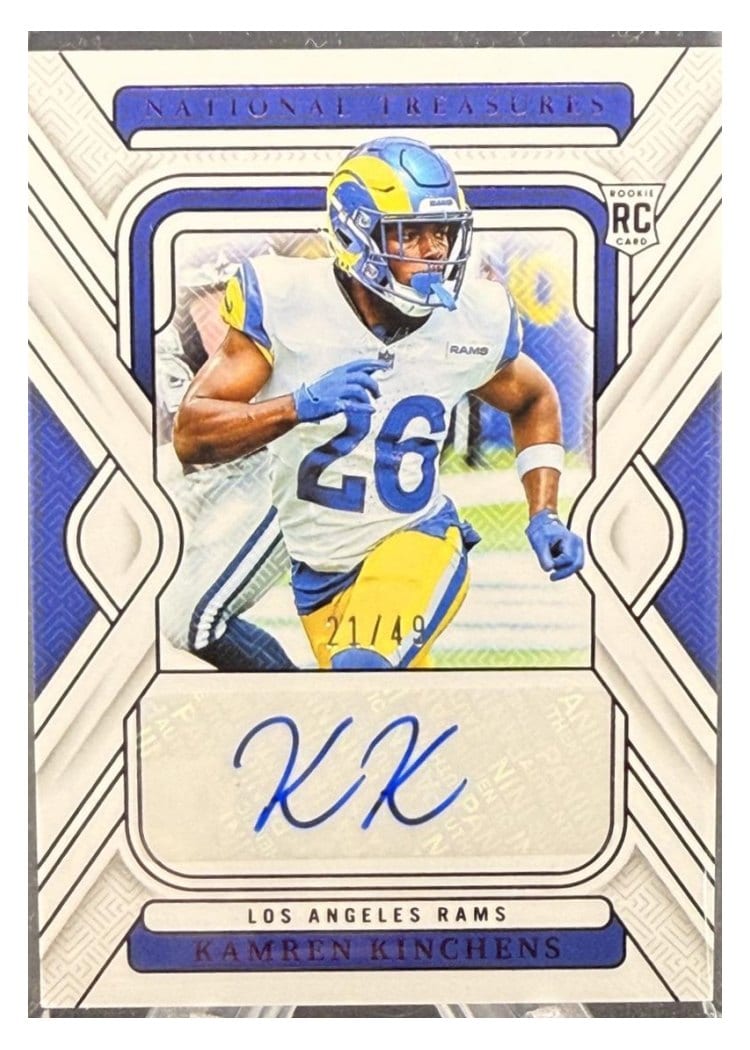 2024 Panini National Treasures Base Set Kamren Kinchens #108 card
