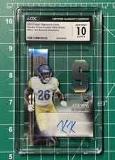 2024 Topps Signature Class Rookie Class Crystal Clear Autographs Kamren Kinchens #RCC-KK card
