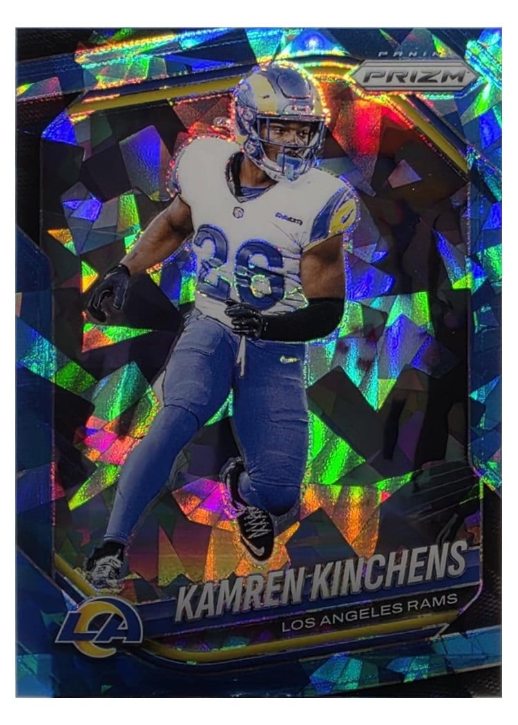2025 Panini Prizm Base Set Kamren Kinchens Blue Ice #59 card