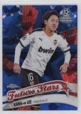 2019 Topps Chrome UEFA Champions League Sapphire Future Stars Kang in Lee #FS-KIL