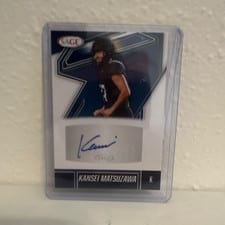 2026 SAGE Football Autographs Kansei Matsuzawa #A-KM card