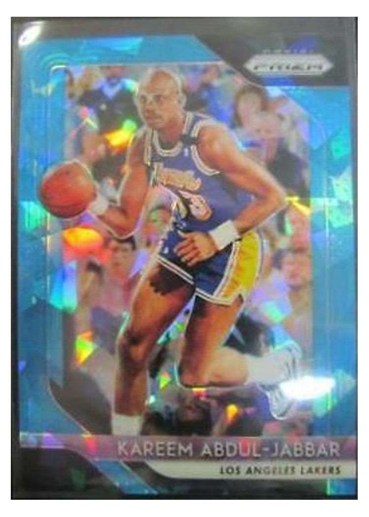 2018-19 Panini Prizm Base Set Kareem Abdul-Jabbar #115 card
