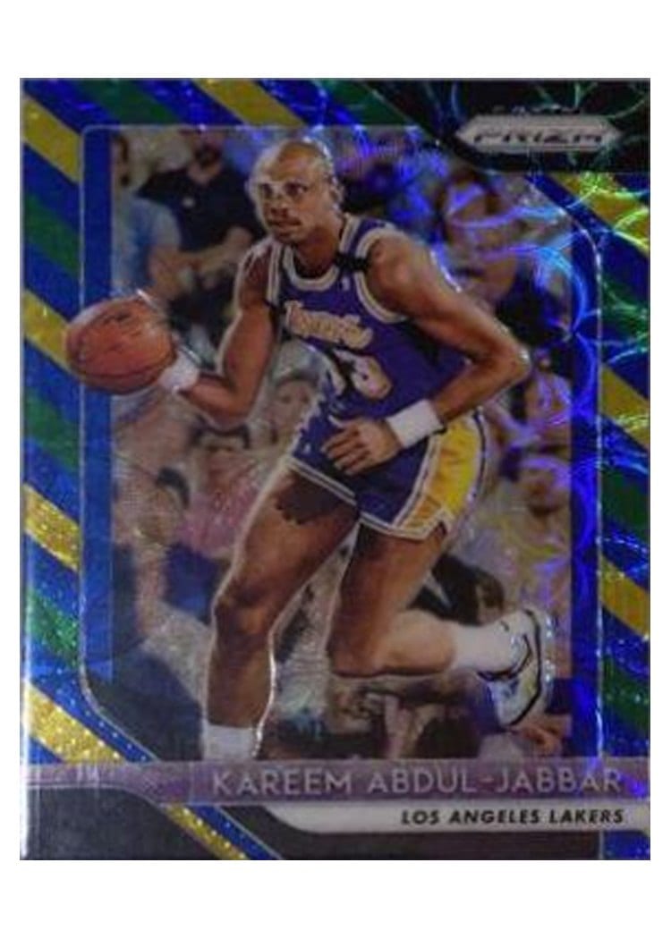2018-19 Panini Prizm Base Set Kareem Abdul-Jabbar #115 card