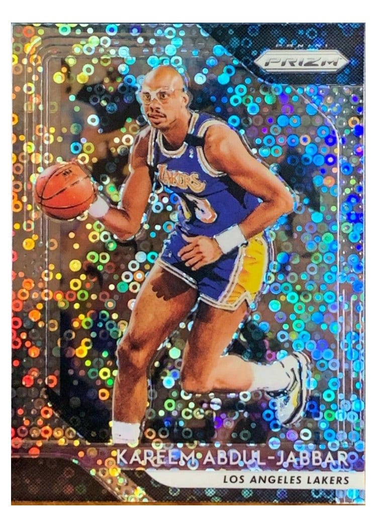 2018-19 Panini Prizm Base Set Kareem Abdul-Jabbar #115 card