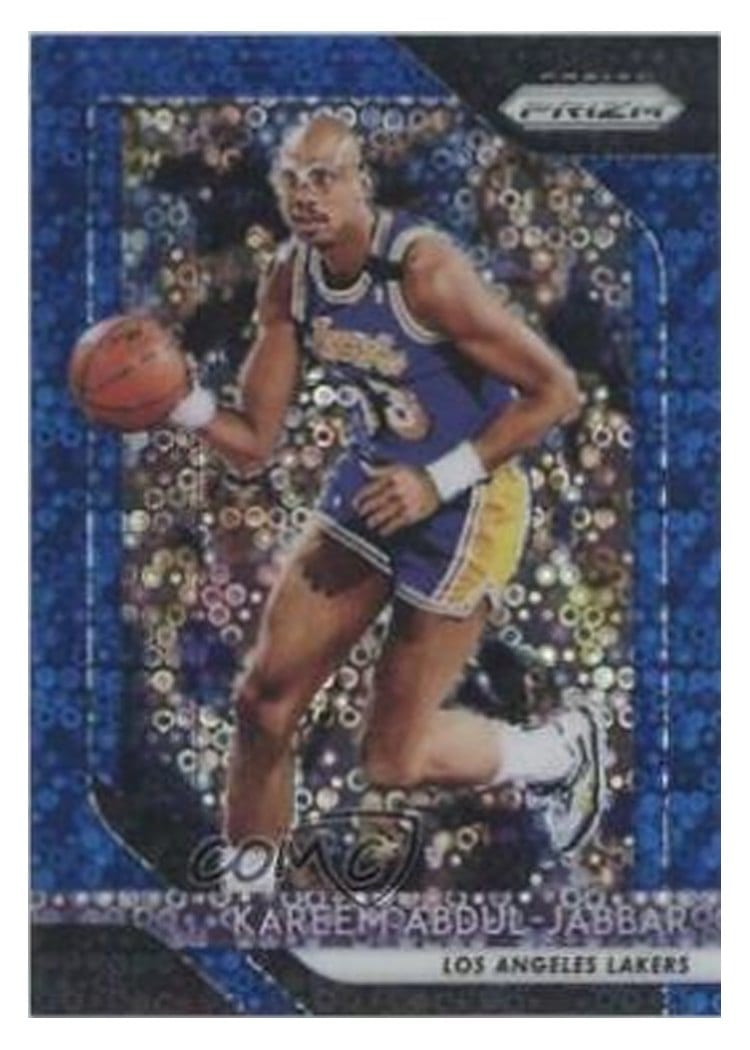 2018-19 Panini Prizm Base Set Kareem Abdul-Jabbar #115 card