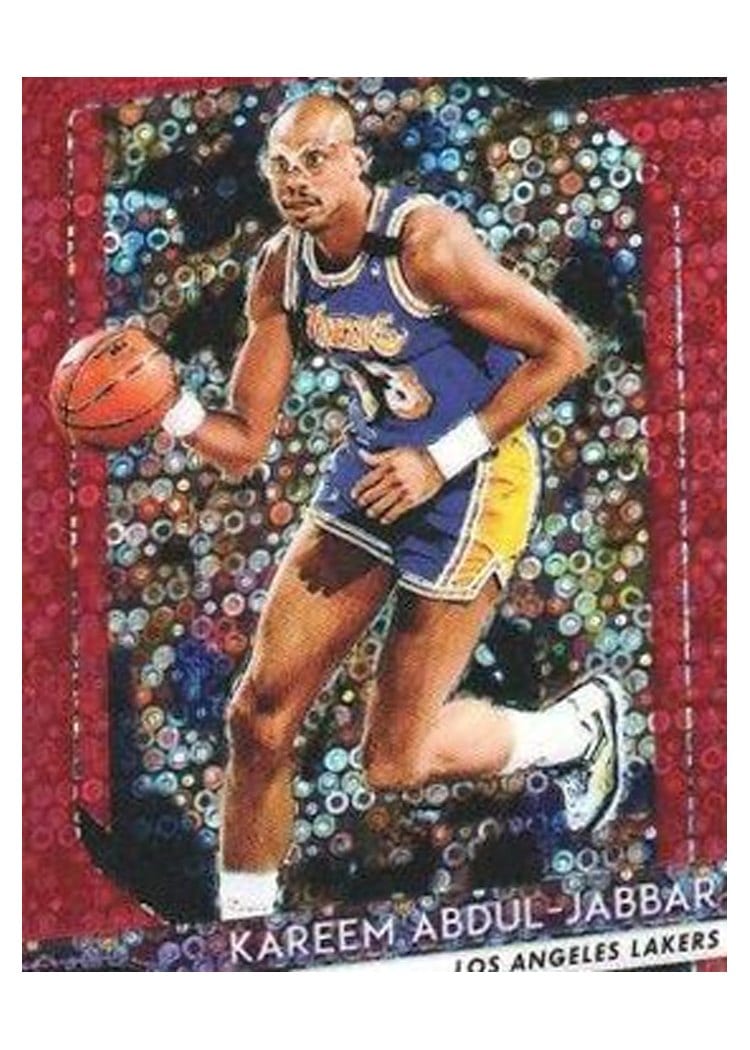 2018-19 Panini Prizm Base Set Kareem Abdul-Jabbar #115 card