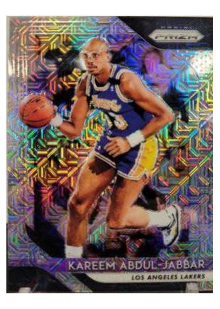 2018-19 Panini Prizm Base Set Kareem Abdul-Jabbar #115 card