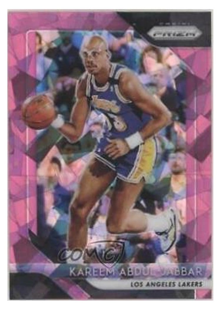 2018-19 Panini Prizm Base Set Kareem Abdul-Jabbar #115 card