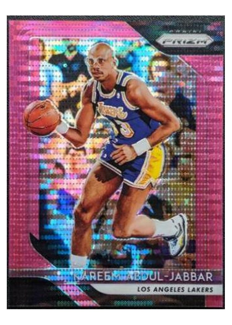 2018-19 Panini Prizm Base Set Kareem Abdul-Jabbar #115 card