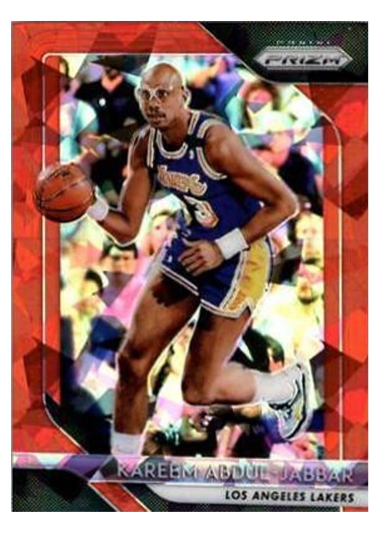 2018-19 Panini Prizm Base Set Kareem Abdul-Jabbar #115 card