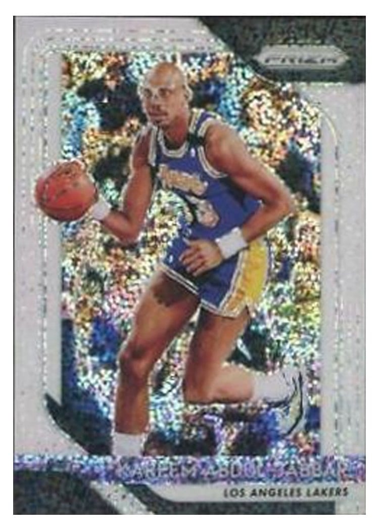 2018-19 Panini Prizm Base Set Kareem Abdul-Jabbar #115 card