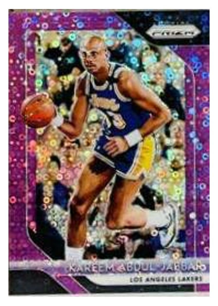 2018-19 Panini Prizm Base Set Kareem Abdul-Jabbar #115 card