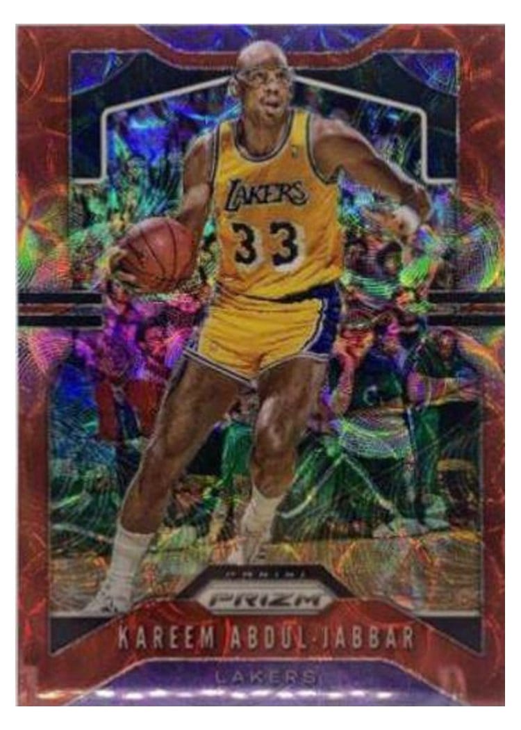 2019-20 Panini Prizm Base Set Kareem Abdul-Jabbar #20 card