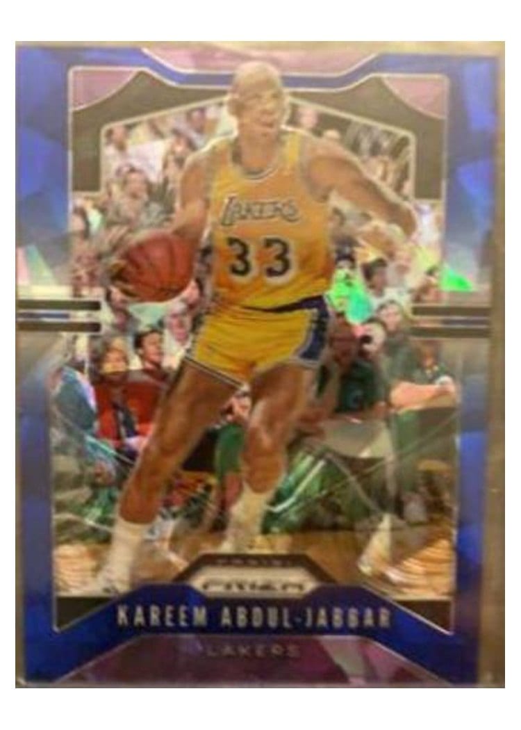 2019-20 Panini Prizm Base Set Kareem Abdul-Jabbar #20 card