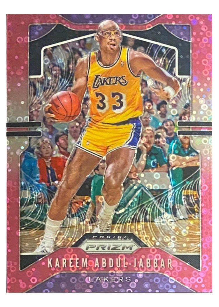 2019-20 Panini Prizm Base Set Kareem Abdul-Jabbar #20 card