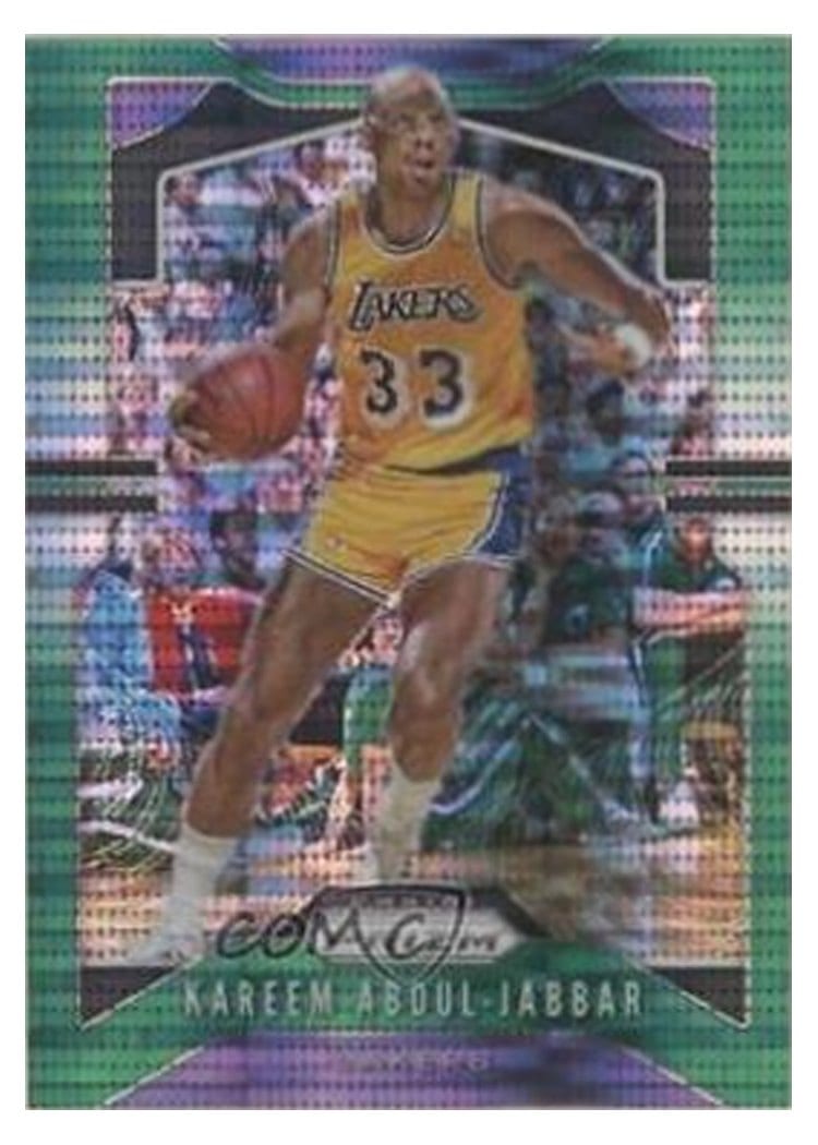 2019-20 Panini Prizm Base Set Kareem Abdul-Jabbar #20 card