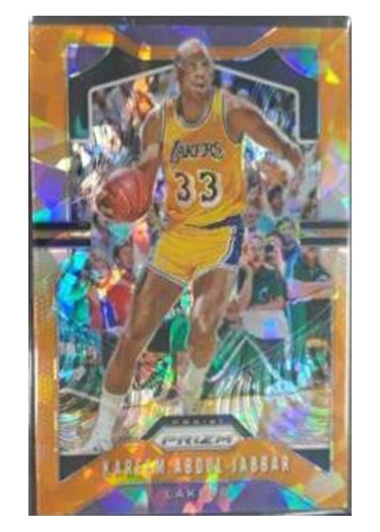 2019-20 Panini Prizm Base Set Kareem Abdul-Jabbar #20 card