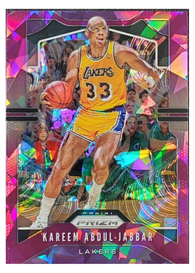 2019-20 Panini Prizm Base Set Kareem Abdul-Jabbar #20 card