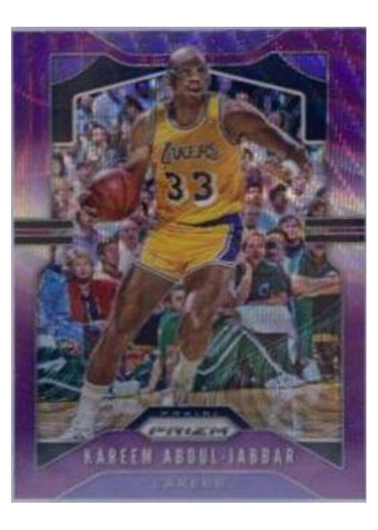 2019-20 Panini Prizm Base Set Kareem Abdul-Jabbar #20 card
