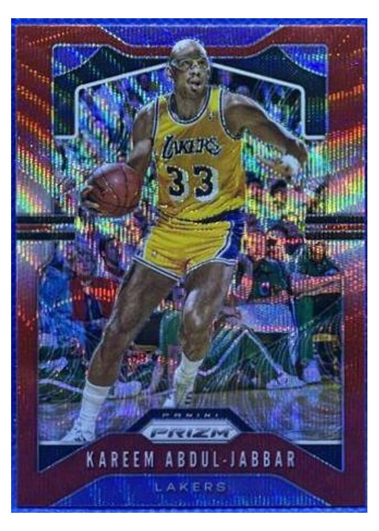 2019-20 Panini Prizm Base Set Kareem Abdul-Jabbar #20 card