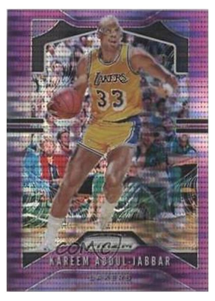 2019-20 Panini Prizm Base Set Kareem Abdul-Jabbar #20 card
