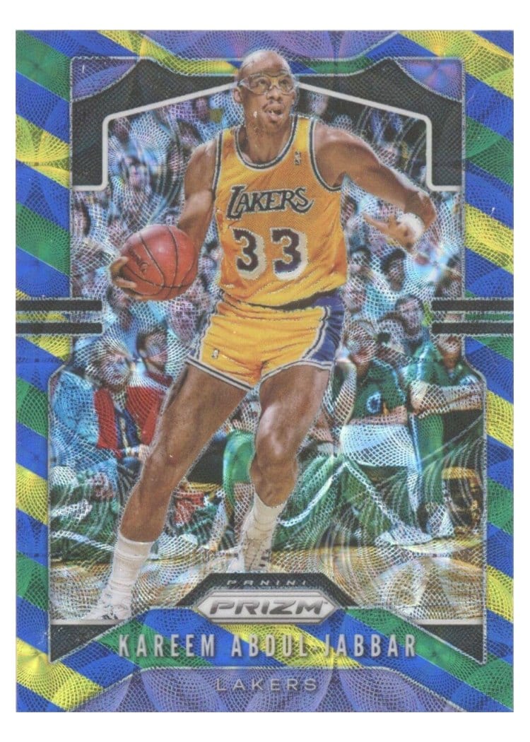 2019-20 Panini Prizm Base Set Kareem Abdul-Jabbar #20 card
