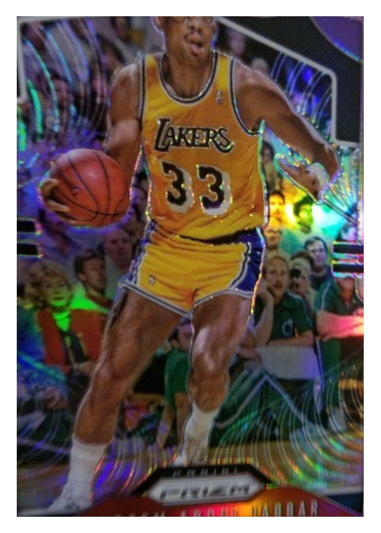 2019-20 Panini Prizm Base Set Kareem Abdul-Jabbar #20 card