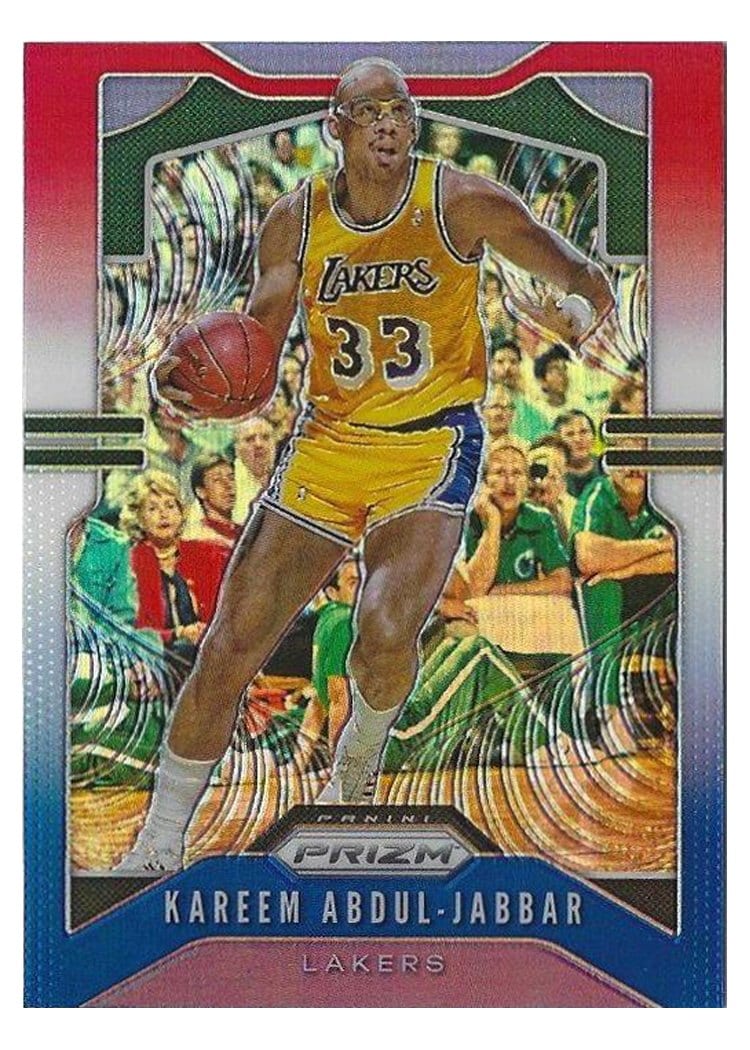 2019-20 Panini Prizm Base Set Kareem Abdul-Jabbar #20 card