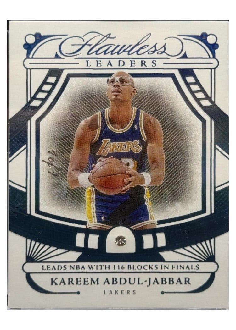 2023-24 Panini Flawless Flawless Leaders Kareem Abdul-Jabbar #160 card