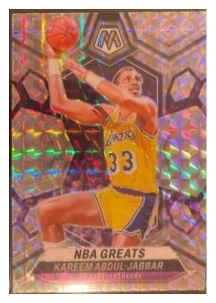 2023-24 Panini Mosaic Base Set Kareem Abdul-Jabbar #299 card